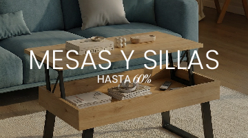 Mesas y sillas - REBAJAS